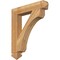 Ekena Millwork Legacy Arts & Crafts Rough Sawn Bracket, Western Red Cedar, 4"W x 24"D x 28"H BKT04X24X28LEC03RWR - alternate 1
